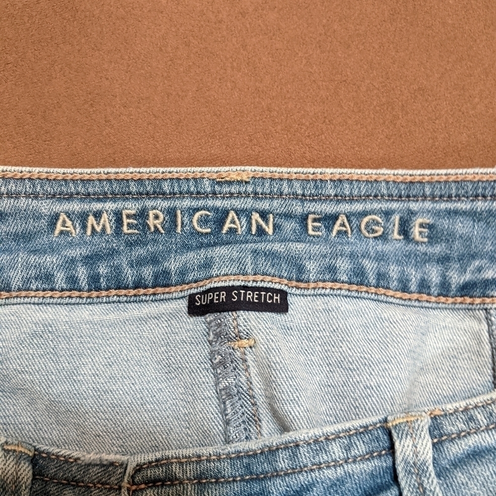 American Eagle Super Stretch Denim Skirt Size 2 - Picture 4 of 7